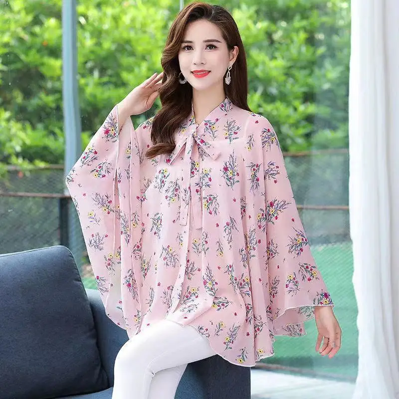 

2022 Summer New Sunscreen Cycling Clothes Women Cape Shawl Thin Fashion Sunshade Cardigan Coat Lady Poncho Capes Pink