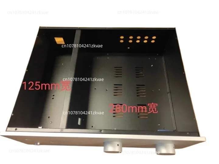 

M77 preamplifier Cabinet tube amp DIY aluminum panel Iron body chassis 430 X140X330mm