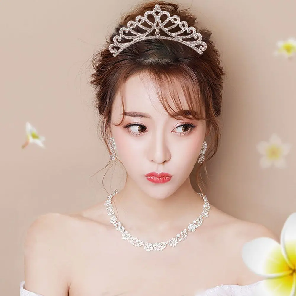 Diadema da sposa pettine per capelli corona ornamenti per fascia accessori moda copricapo gioielli da sposa accessori per lo Styling dei capelli - immagine 6