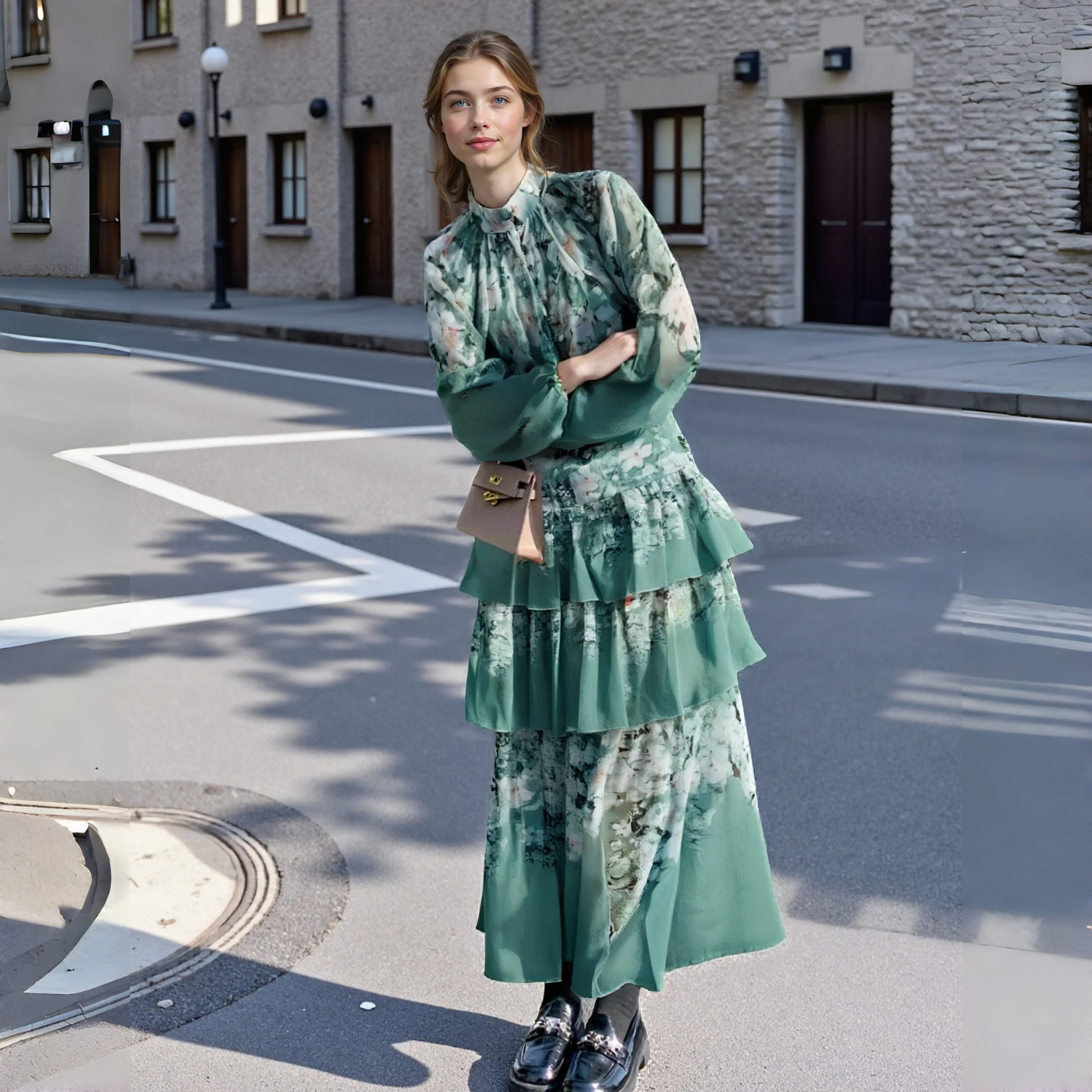 Hana Luxury Pret Embroidered Grip 2 Piece Suit Thalia Scent main image 1