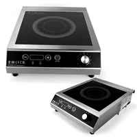 Electromagnetic Furnace Stove Intelligent Electric Commercial Induction Cooker High-speed 3500W Table OEM Stainless Steel 1
