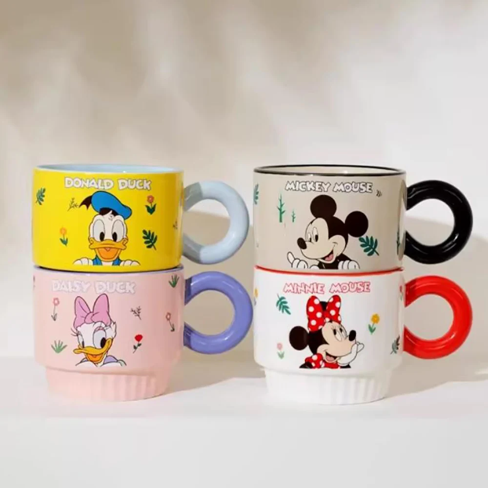 Mugs Disney Personnages Iconiques - Mickey, Minnie, Donald, Daisy