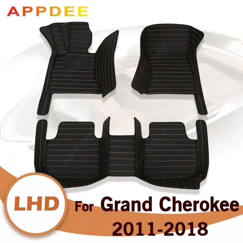 

Car floor mats for Jeep Grand Cherokee WK WK2 2011 2012 2013 2014 2015 2016 2017 2018 Custom auto foot Pads