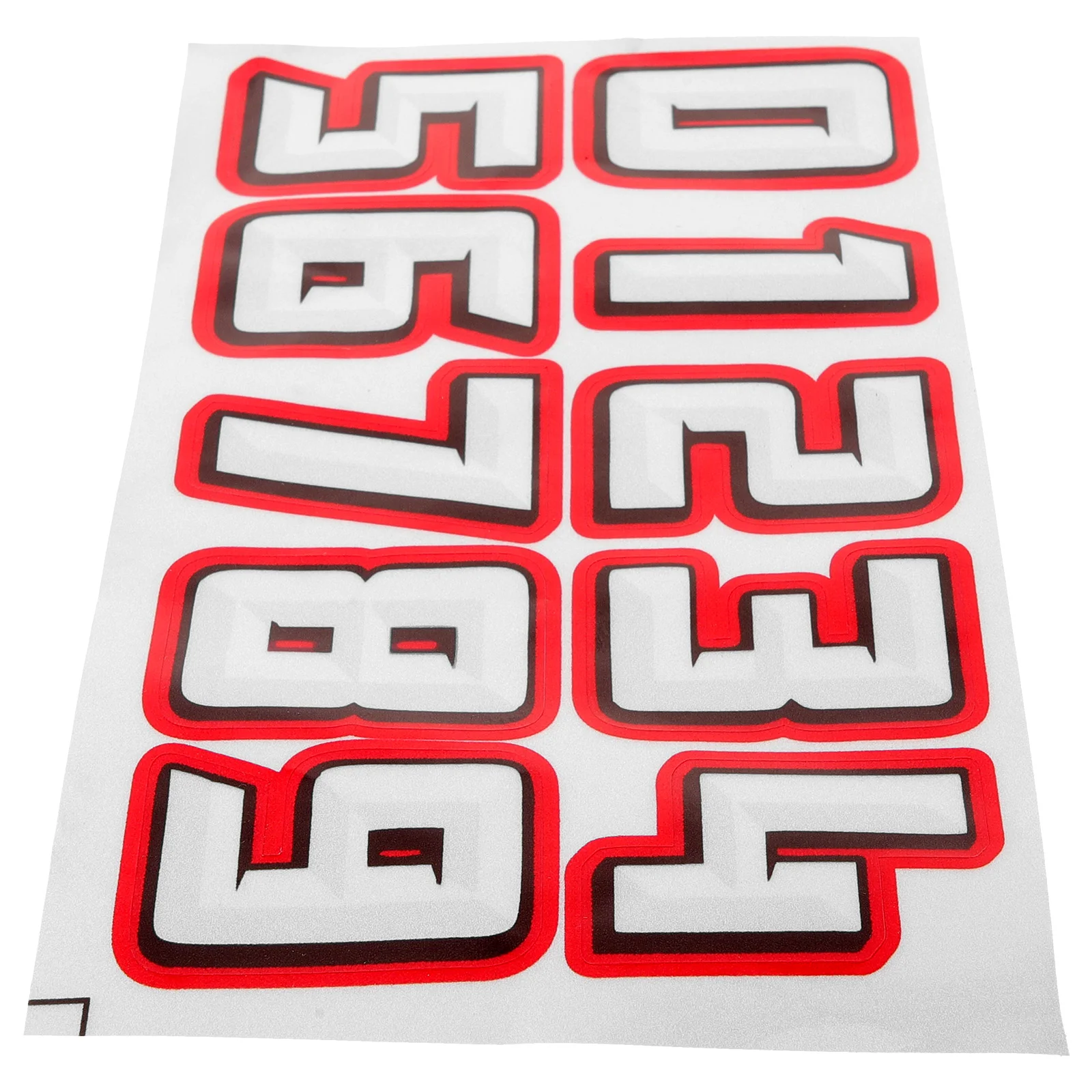 

Self Adhesive Football Stickers Number Design Decorative Stickers Baseball Decals Number Decals