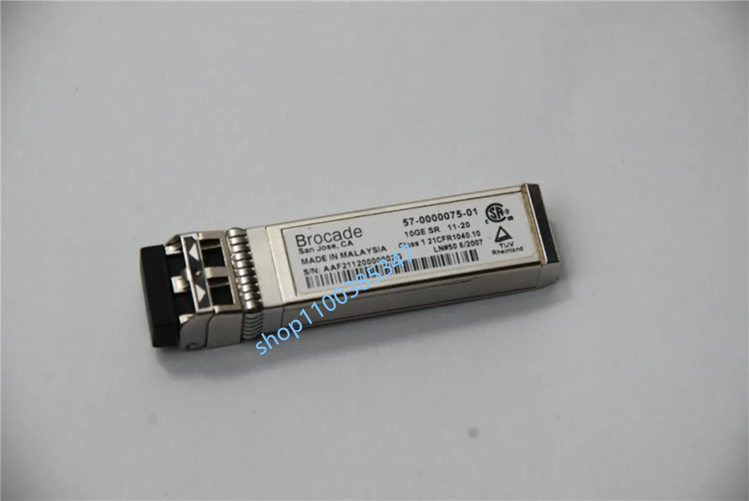 10G fiber SFP/brocade 57-0000075-01/850nm 300M SR/brocade Network adapter Switch Optical fiber module/brocade Switch port module