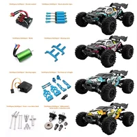 16101 PRO 16102 RC Car Metal Upgrade Parts Steering Motor Shock Absorber Steering Cup Swing Arm Drive Shaft Gear Screw Parts 1