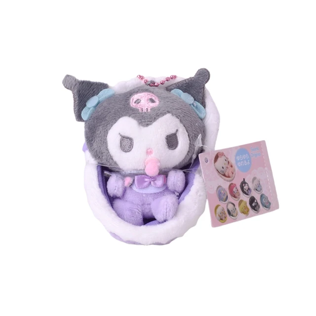 Sanrio Plush Stuffed Toys Cartoon Anime Figures Kuromi Cinnamoroll My Melody Pacifier Keychain Dolls Pendant Baby Birthday Gifts