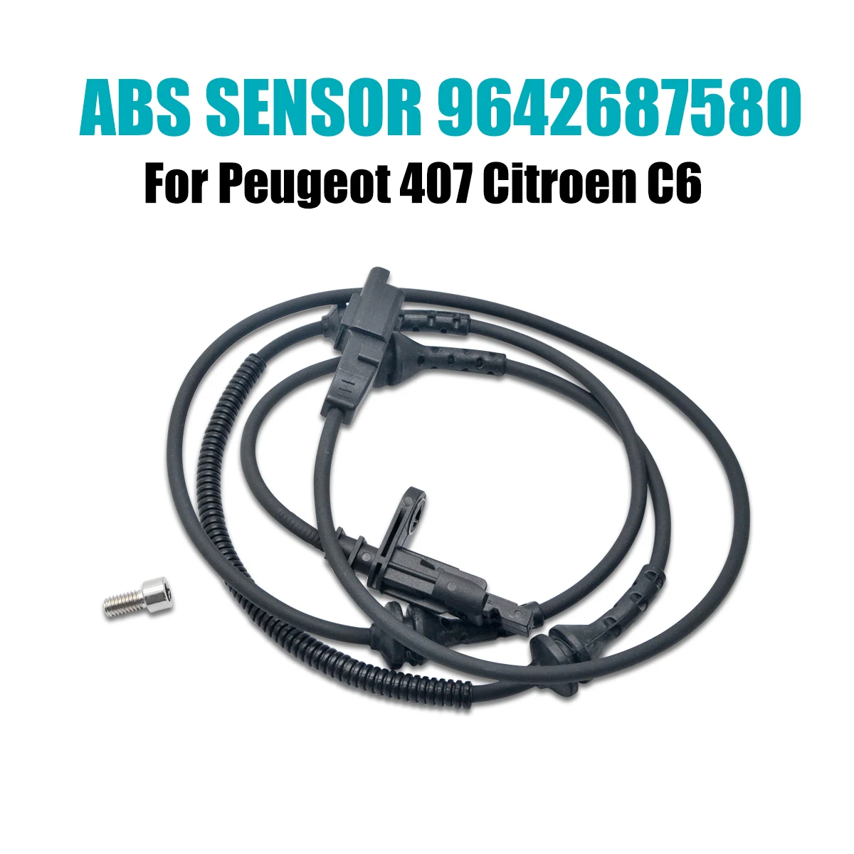 Front Left Right ABS Wheel Speed Sensor Kit Car Sensor Accessories For CITROEN C6 Peugeot 407 4545G6 4545A9 9642687580 car abs speed sensor,auto spare parts,car spare parts