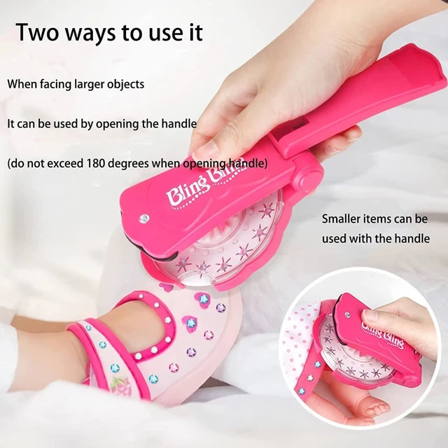 Bling-Bling DIY Gem Refill Kit Blinger Machine Hair Styling Haircut Making Kits Shiny Gem Decoration Girls Favorite Gift 2