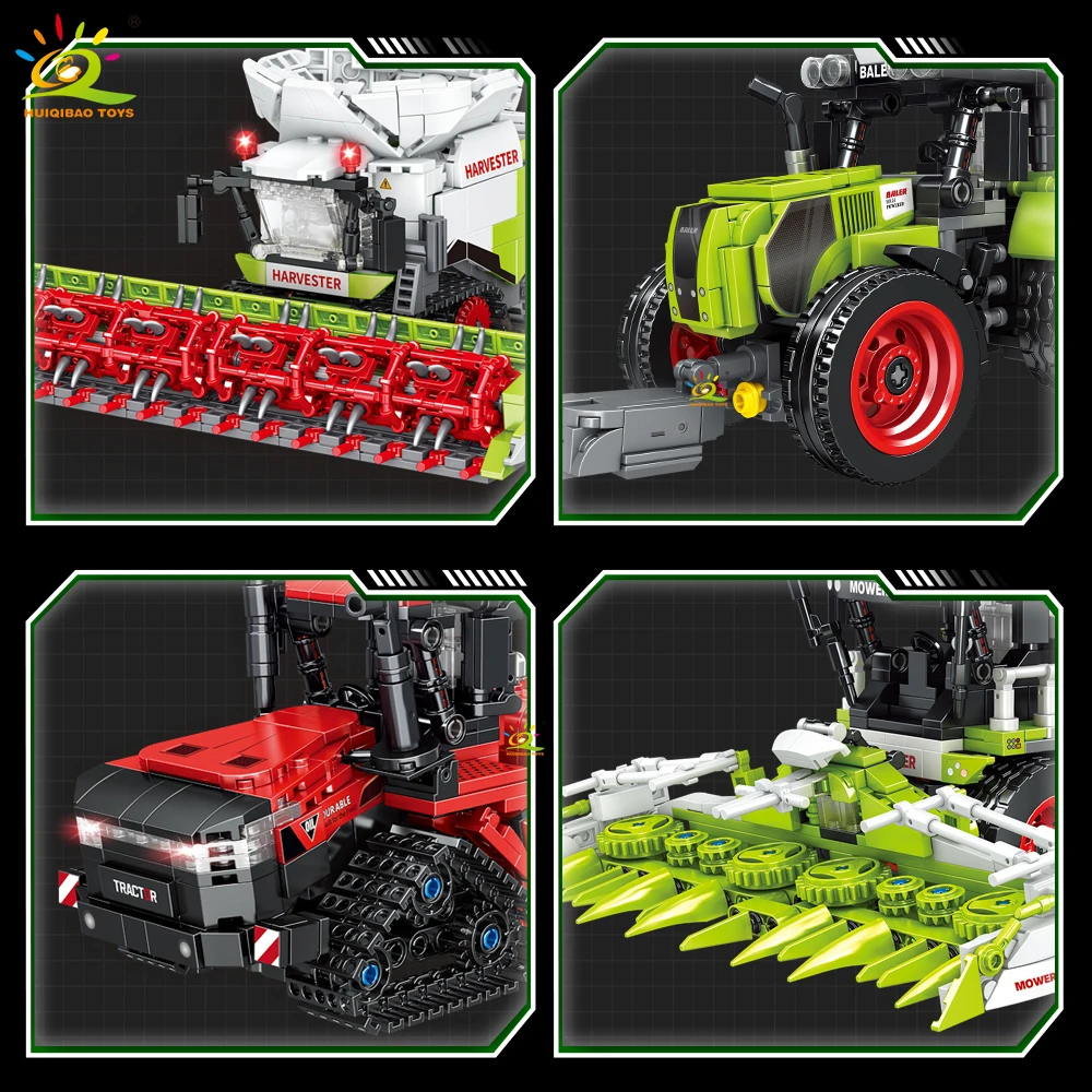 Farmer Truck & Tractor Building Set 6