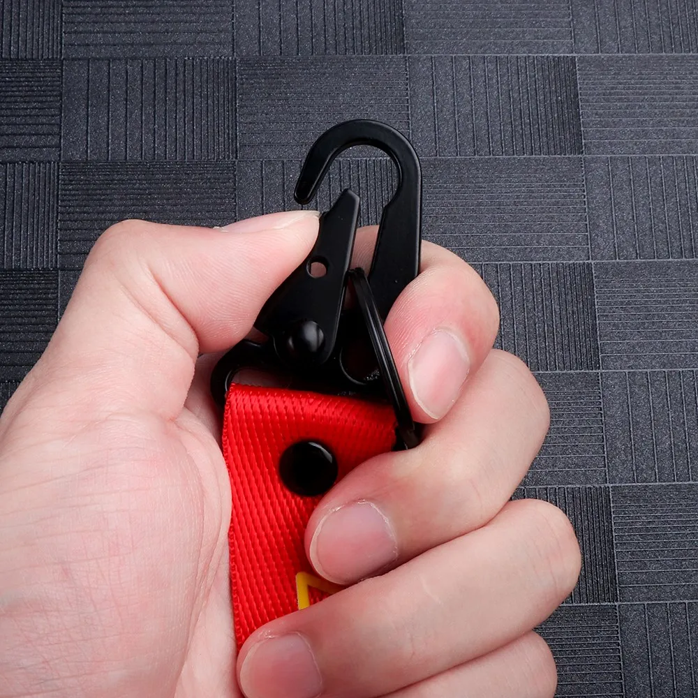 Premium Metal and Leather Car Keychain - Auto Badge Styling Gift Pendant