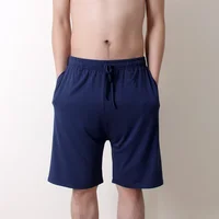 New summer plus size men's shorts modal casual home pants thin large size loose shorts pajamas men's pajamas pajama pants - Image 6
