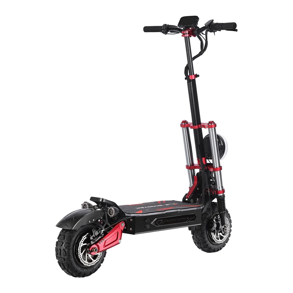 US Stock 11inhc Off-road 6000w 60v 38ah Lithium Battery NFC Foldable Adult Electric Scooter