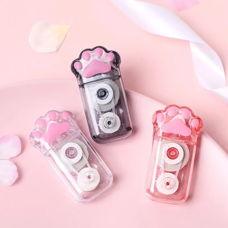 18M Big Capacity Creative Cute Cat Claw Correction Tape Student Kawaii Supplies correction tape