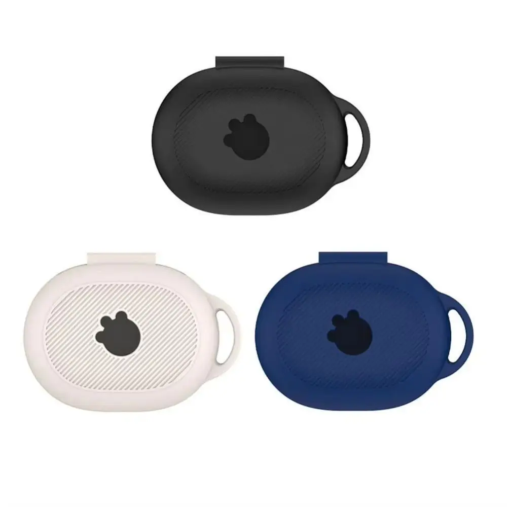 Silicone Earphone Case Shockproof With Keychain Protective Cover Anti-Scratch for SteelSeries Arctis GameBuds