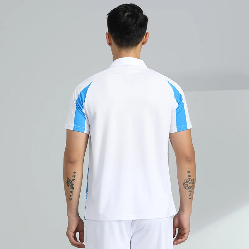 Tennis T Shirts Men Badminton Table Tennis Short Sleeve Fashion Printed Running Fitness Training Tee Casual Quick Dry Jerseys