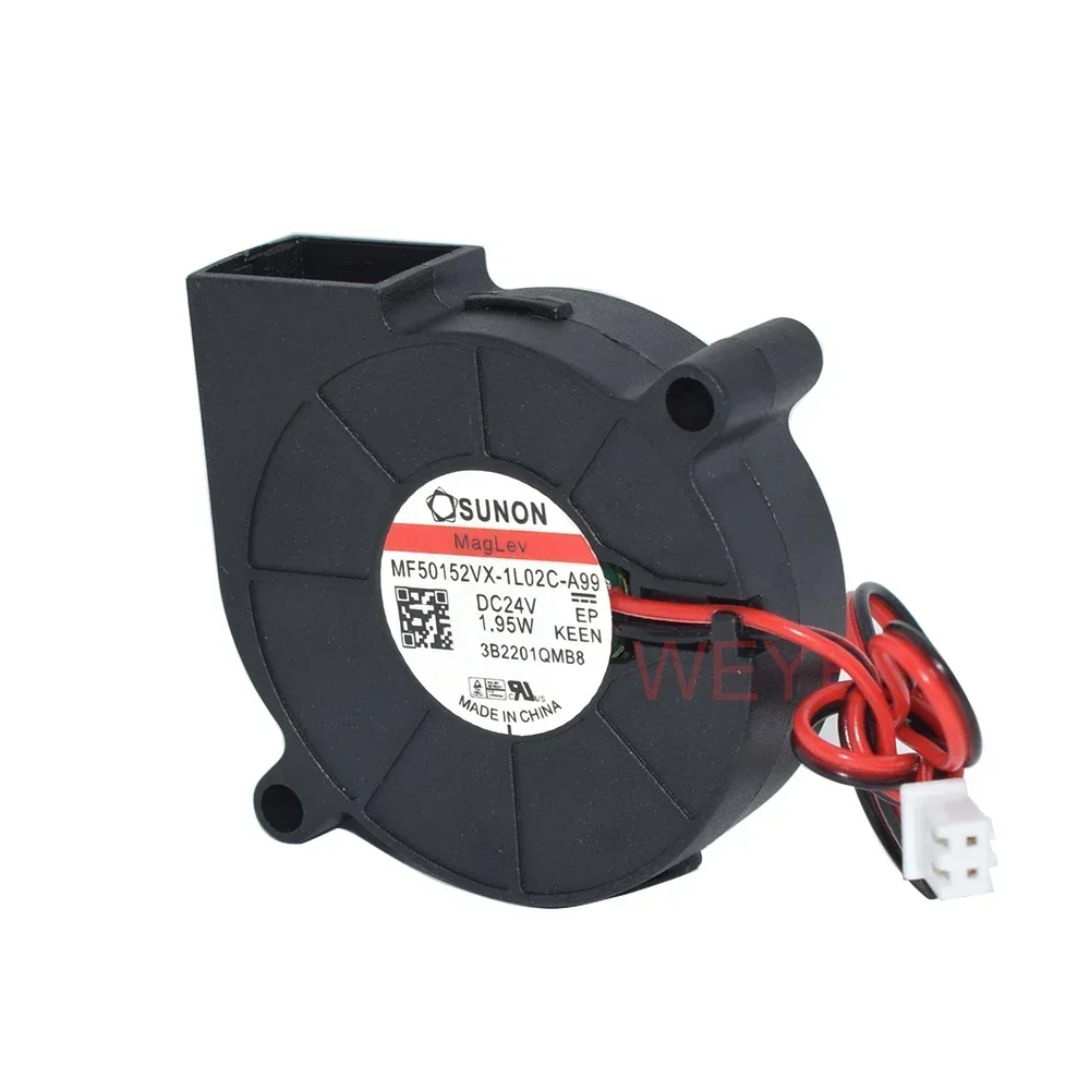 Brandnew Mf50152vx1l02c-a99 Refrigerador da Impressora 3d para Sunon Pinos Ventilador 50*50*15 mm Dc24v 1.95w Pwm Ventilador de Refrigeração - Imagem 2