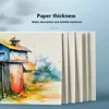 Professional Square/Round Watercolor Paper 300g Water Color Paper Postcard for Painting School Kids Sketching Draw 10-400 Sheets 4
