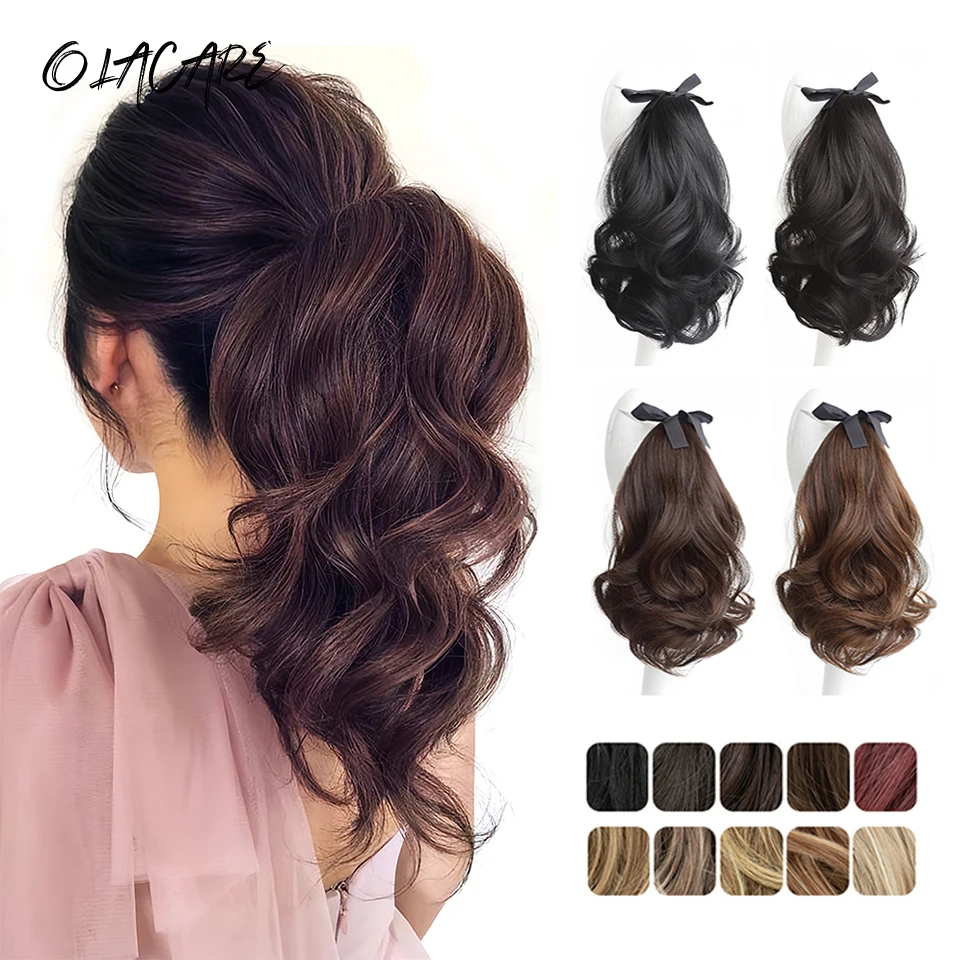 Synthetic Curly Ponytail Hair Extension for Women