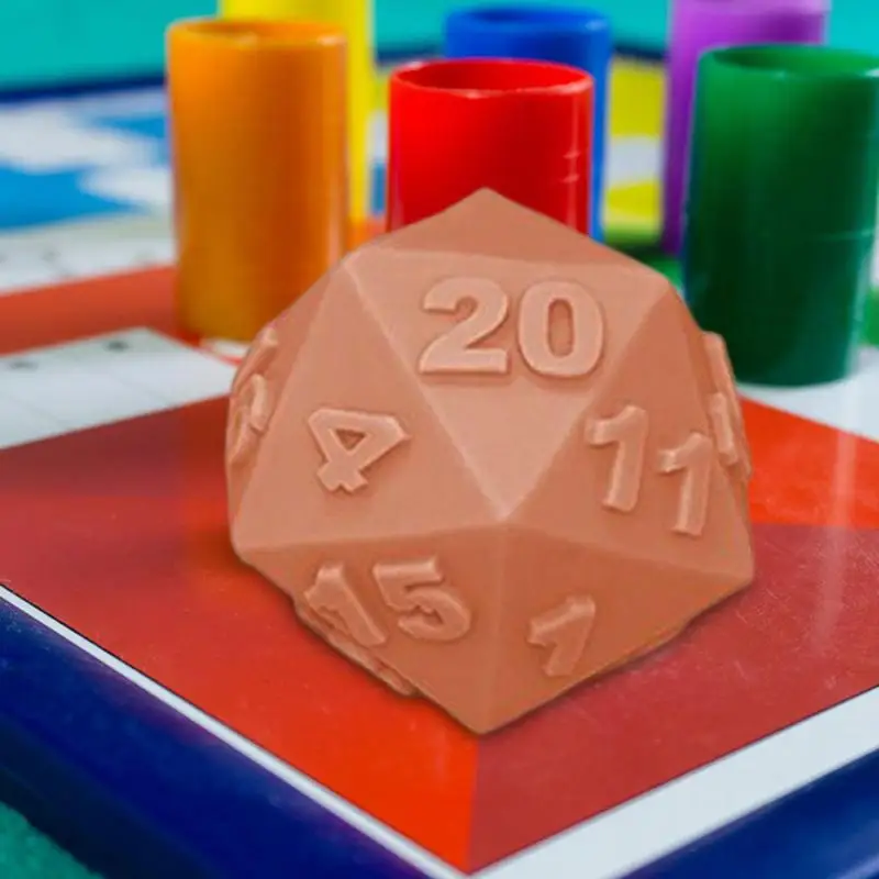 Flexible Silicone Dice Molds for DIY Resin Crafting
