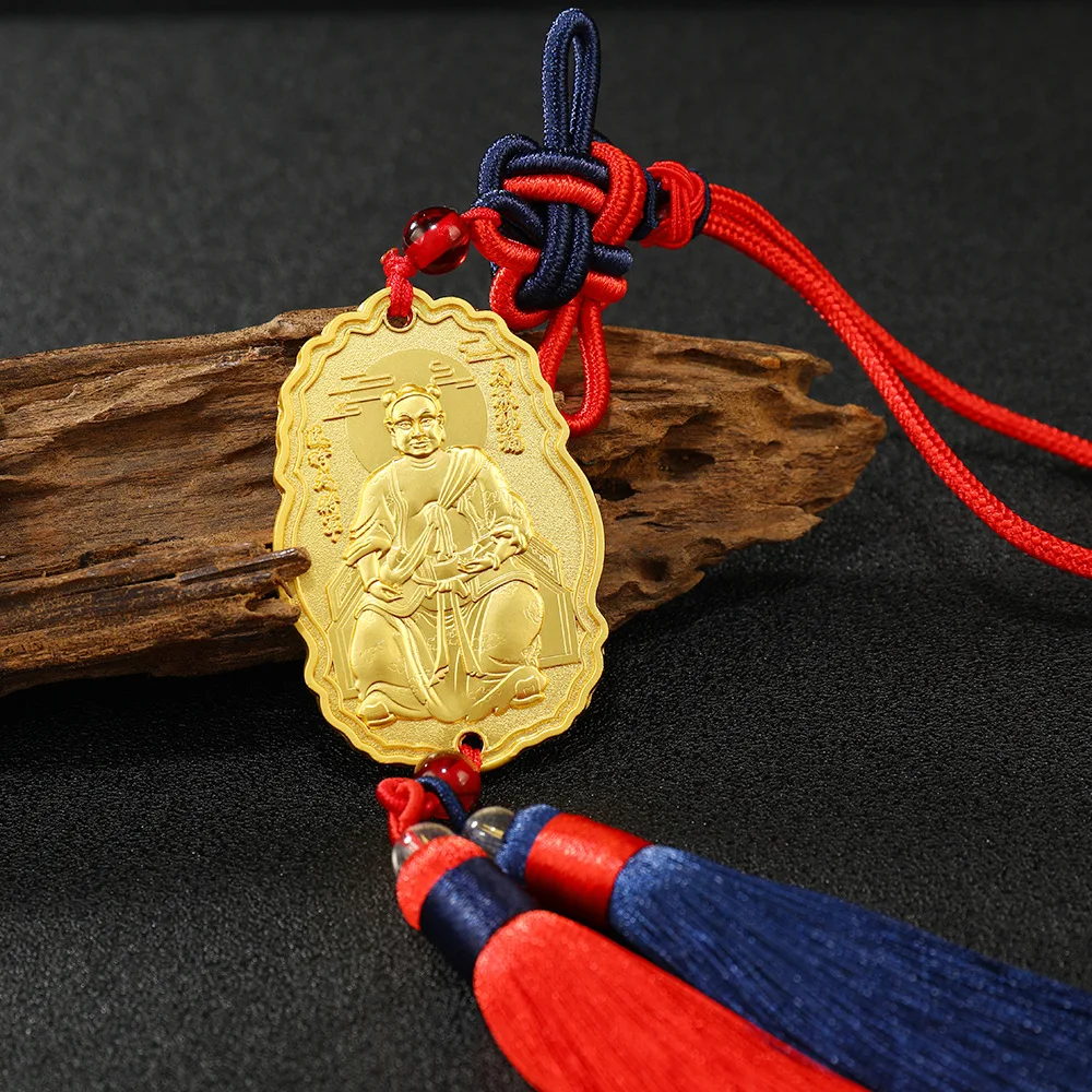 

Exclusive # master TAI SUI Amulet HOME CAR all-powerful talisman exorcise evil spirit Bring good luck Gold medal Pendant