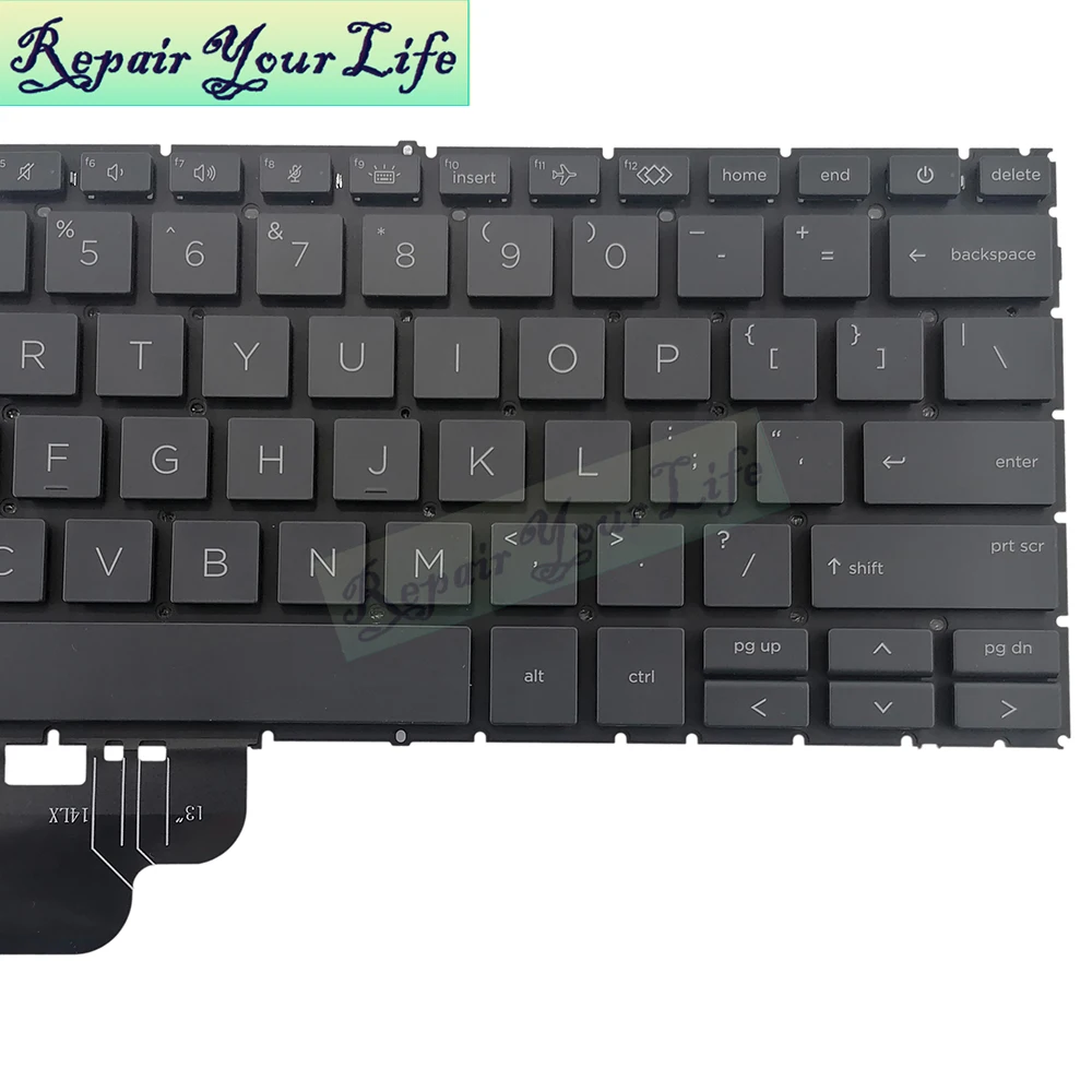 Teclado Retroiluminado para hp Elitebook Eua Inglês Mylar em X360 830 g9 835 g9 13 N08384 N08383 - Imagem 3
