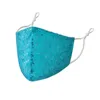 6pcs Adult Women Paillette  Washable Safet  Haze Face  Mask Mascarillas Desechables Disposable  Mouths Covers Dust Mask 4