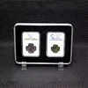 2 Acrylic Coin display Slab protection Storage Boxes Holder Storage Cases Commemorative Coins Slabs Compatible PCGS NGC Coin box 4