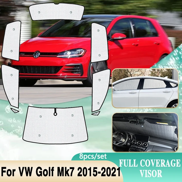 Für volkswagen vw golf 7 mk7 2012-2020 magnetisches auto sonnenschutz vorne  hinten windschutz scheibe vorhang hinterseite baby fenster sonnenschutz  visier - AliExpress