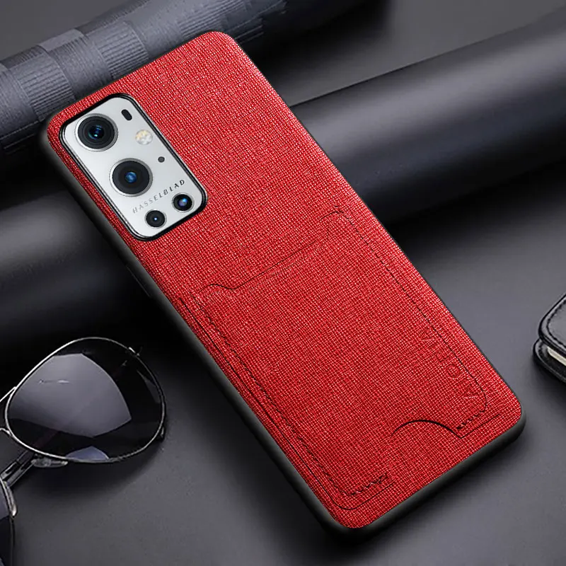 Luxury PU Leather Case with Card Slot and Bag Holder