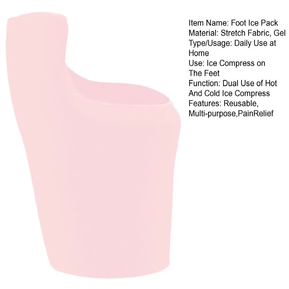 17*11cm Foot Toe Ice Pack Wrap Bunion Surgery Plantar Fasciitis Hallux Valgus Swelling Injuries Hot Cold Compress Therapy Pack