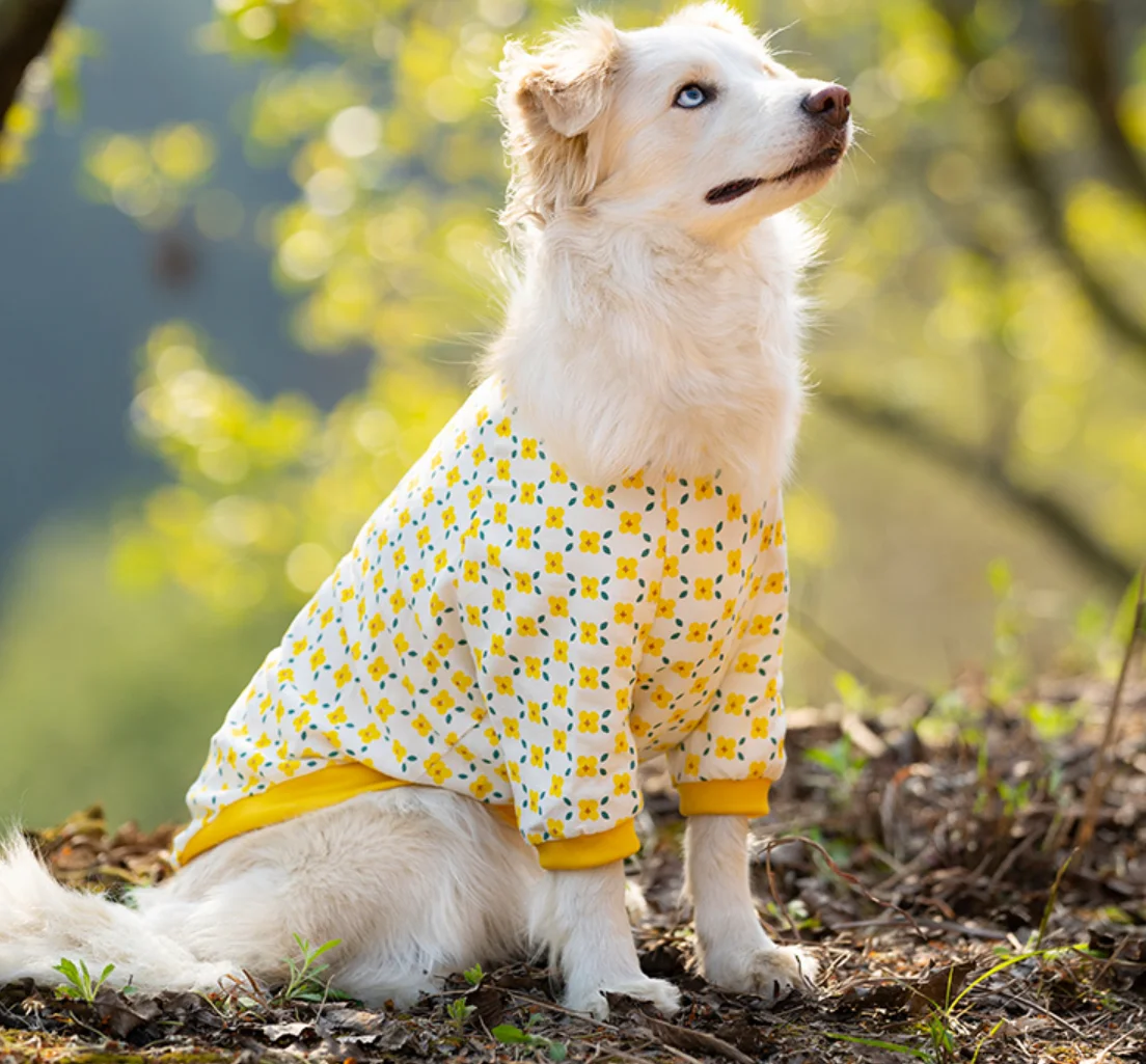 Thin Breathable Cotton Pet Pullover Clothes - PeticaDeals