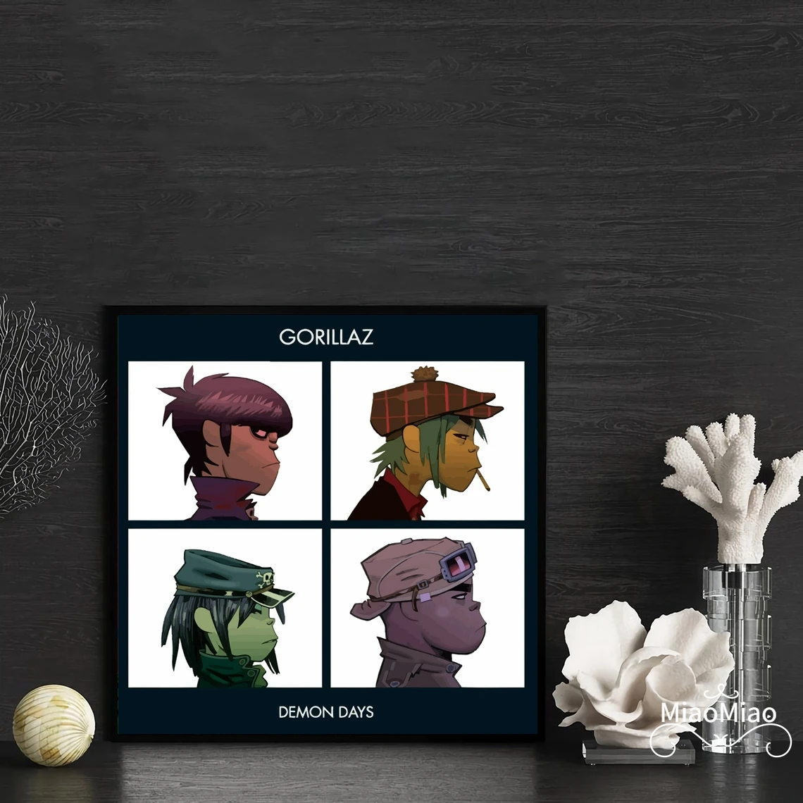 

Альбомная обложка Gorillaz Demon Days Music, плакат, холст, Художественная печать, домашний декор, настенная живопись (без рамки)
