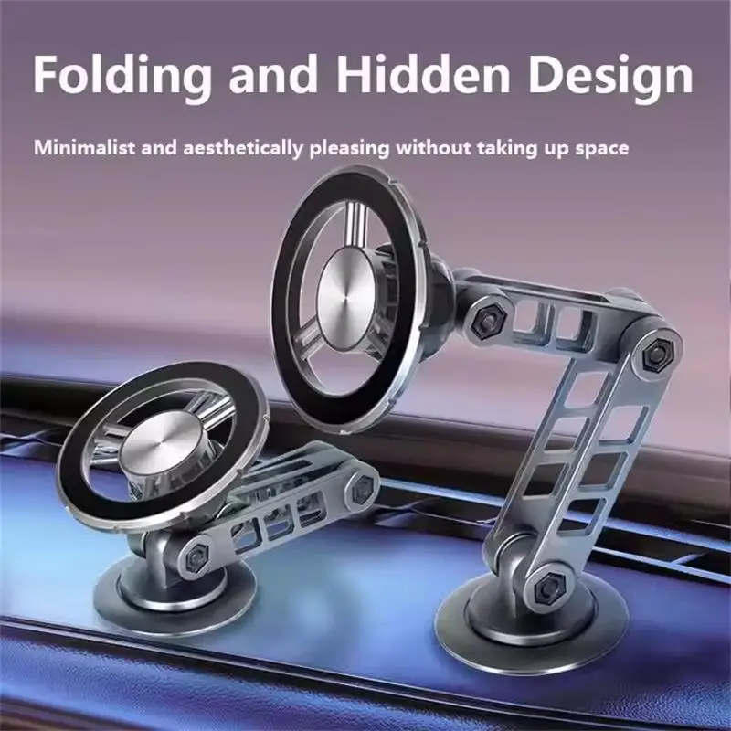 Premium Rotatable Aluminum Alloy Magnetic Car Holder