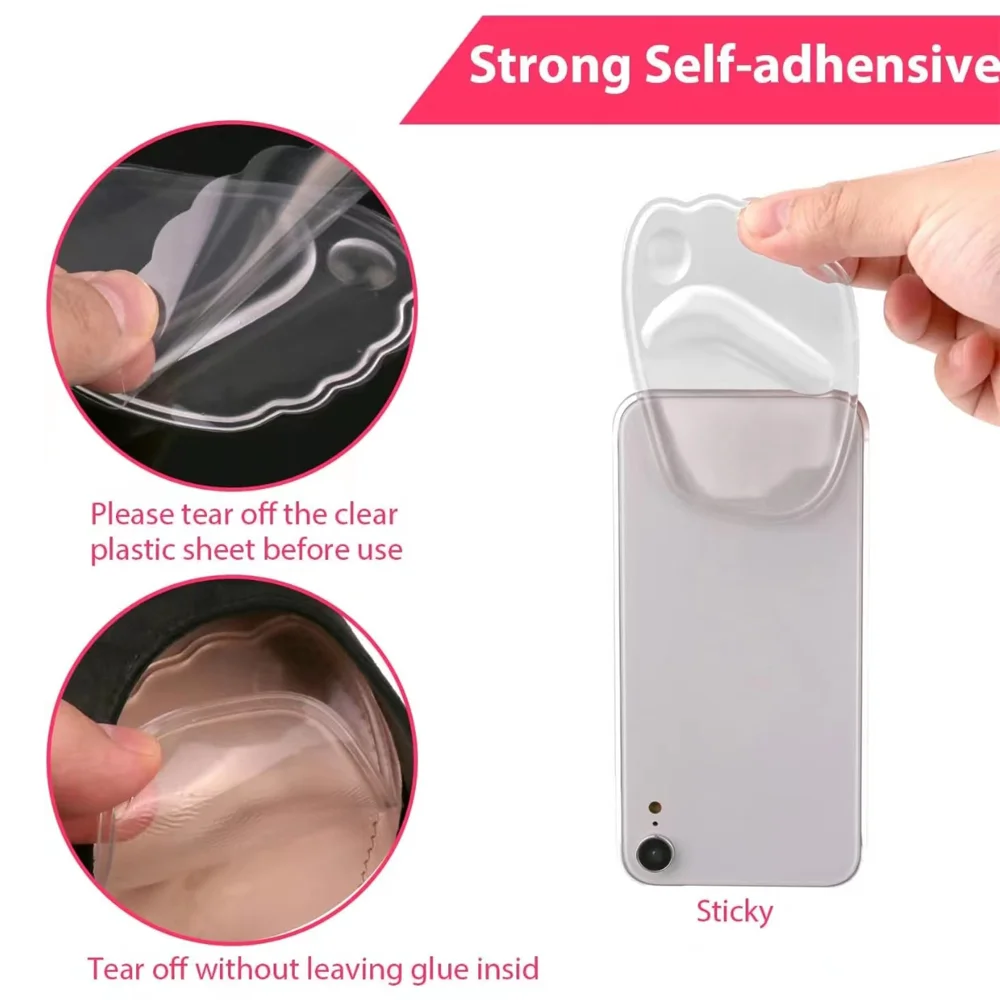 Silicone Forefoot Pads for Women High Heel Shoes Anti-Slip Inserts Anti-Pain Foot Pads shoe insoles forefoot pads forefoot cushion