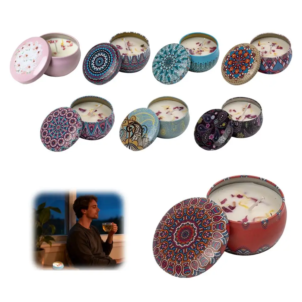 Exquisite Flower Fragrance Soy Wax Candles for Elegant Home Decor and Memorable Celebrations