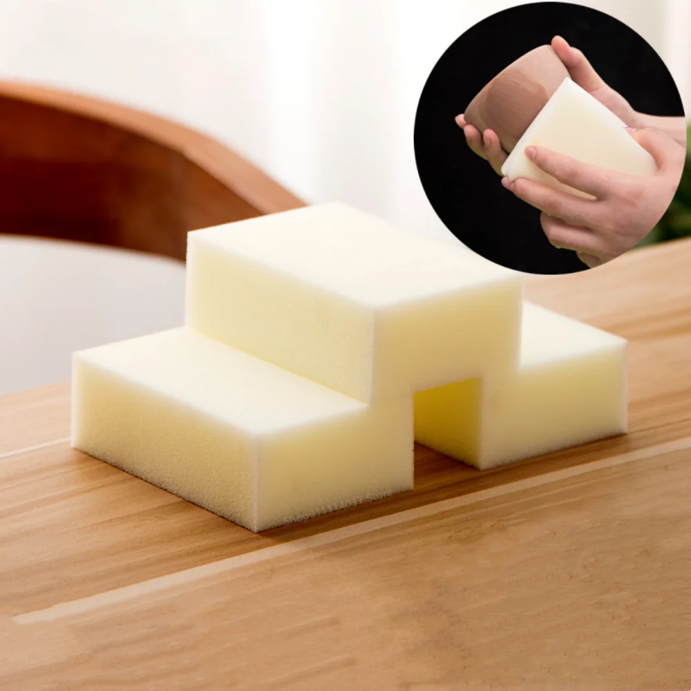 세라믹 빈 사각형 워터 스폰지, 중간 경도, DIY 도자기 수리 빈 물 흡수 탄성 스폰지 청소 도구, 2 개