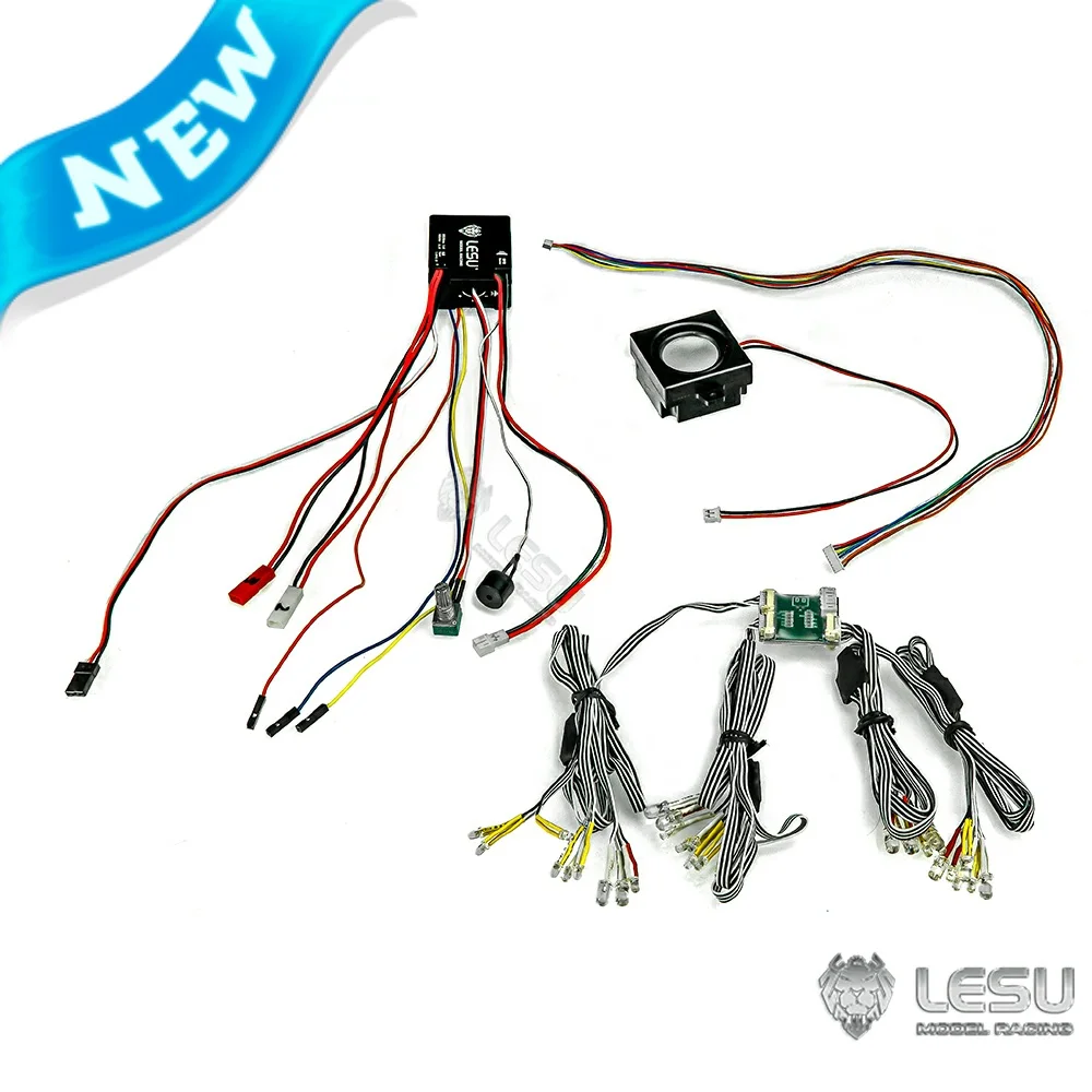 LESU Kit LED Sonore 1/14 RC Camion Benne Pièces Construction