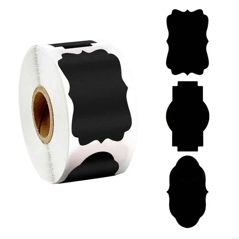 N0PA 300pcs/roll Blank Chalkboard Labels Sticker for Kitchen Canning Jars Gift Packaging
