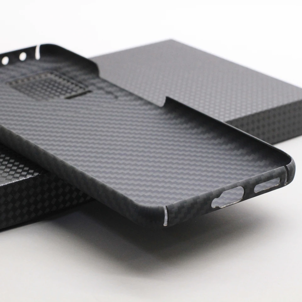 Amstar Pure Carbon Fiber Phone Case for Xiaomi Redmi K50 K40 Pro Game Enhanced Edition K40S Ultra-thin Aramid Fiber Cover Case