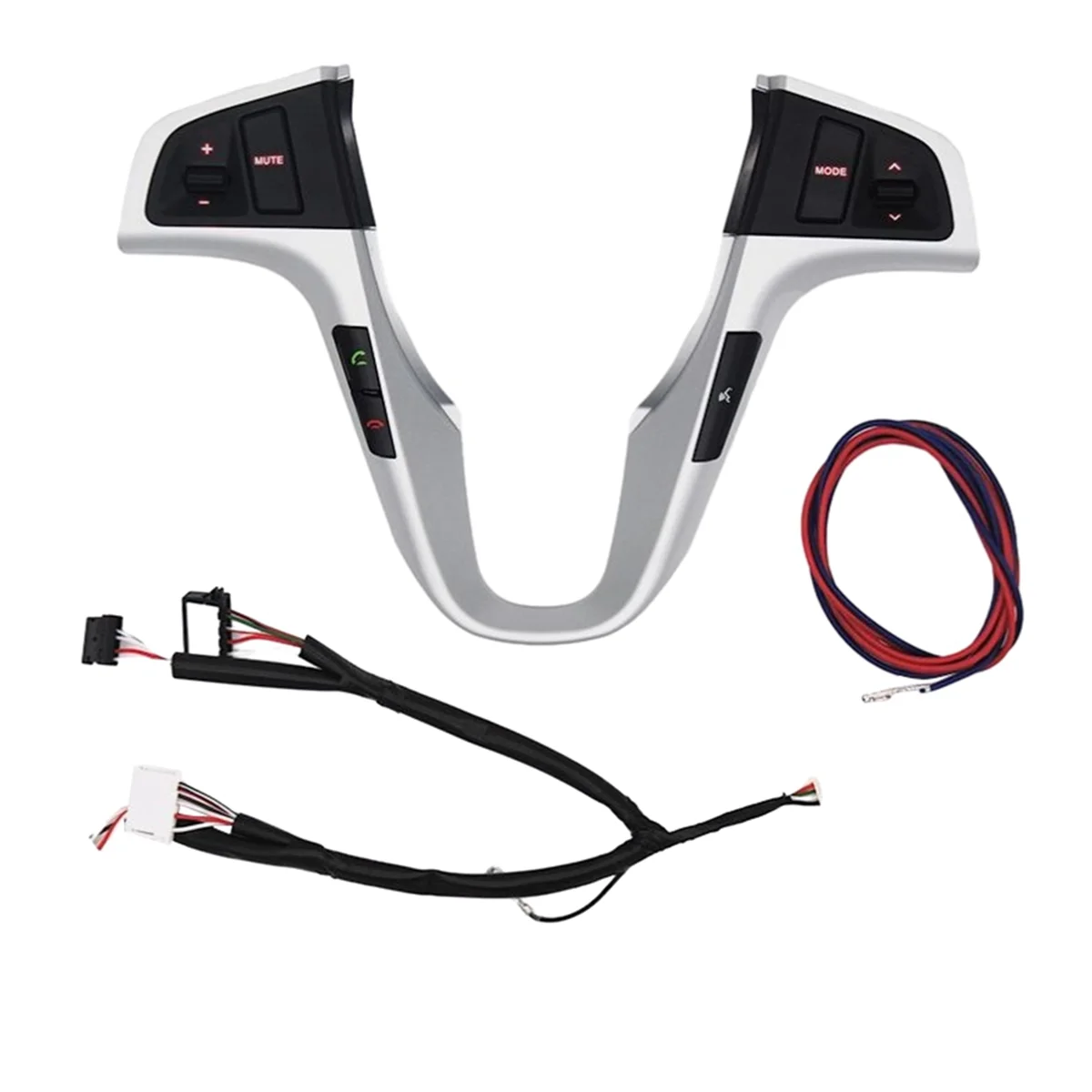 

Multifunction Steering Wheel Switch with Harness for Hyundai ACCENT Solaris Steering Wheel Button 96700-1R0304X A