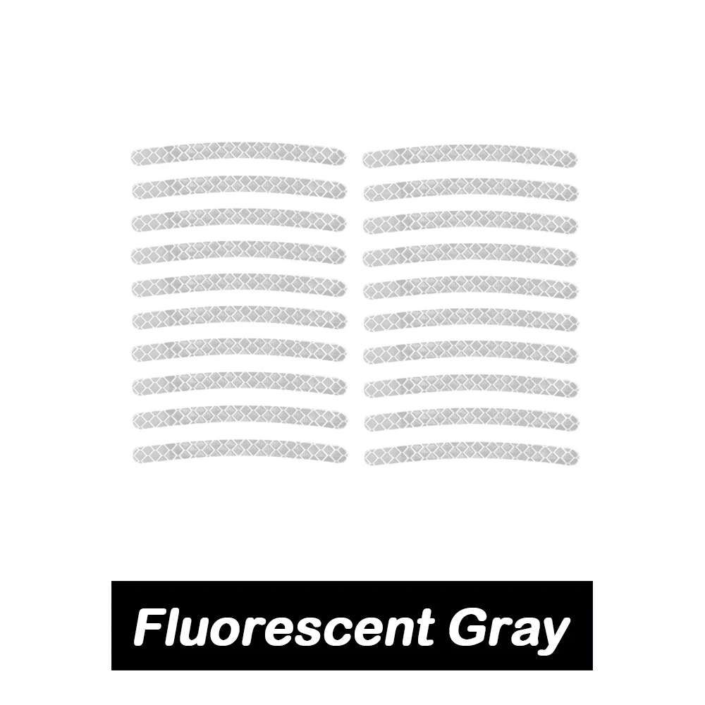 Car-Wheel Reflective-Stickers 20PCS Night Fluorescent Tire Warning-Stickers Paste Creative Personality Decorative Car Stickers