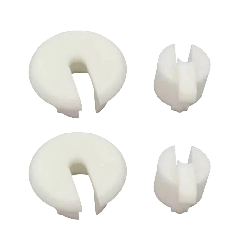 2/4pcs Cable Cord Grommets Wire Cable Hole Cover Computer Desk Plastic Grommets Table Wire Organizers for Arrange M4YD