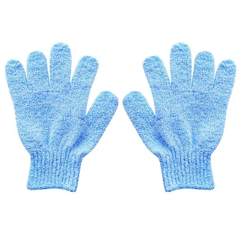 

1 Pair Hand Shape Shower Scrubber Exfoliating Back Body Massage Mitten Skin Moisturizing Spa Bath Glove