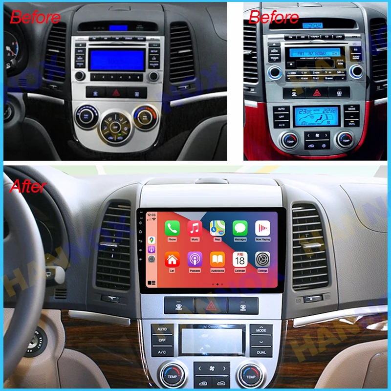 

Android Car Radio For Hyundai Santa Fe 2 2006 2007 2008 2009 2010 2011 2012 Multimedia Player GPS Navigation 2 din DVD WIFI