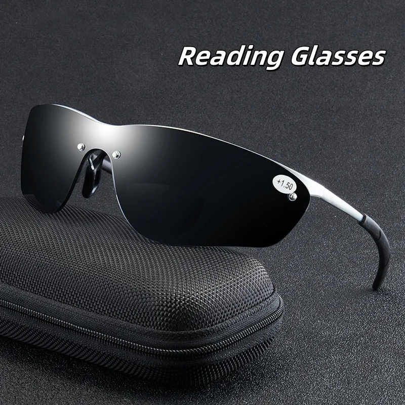 Near Far Dual-Use-Lesebrille Männer Frauen Anti Slip Presbyopie Brillen Sport Multifokale Weitsichtbrille +1,0 bis +3,0