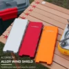 Camping Wind Shield Folding Portable Outdoor Picnic BBQ Gas Burner Windproof Screen Guard Cookware Stove Accessories 1