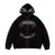 Trendy Instagram Autumn/Winter New Dark Retro Printed Plush Sweater for Men and Women Students Loose Hooded Coat