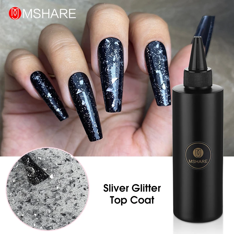 Silver Glitter Top