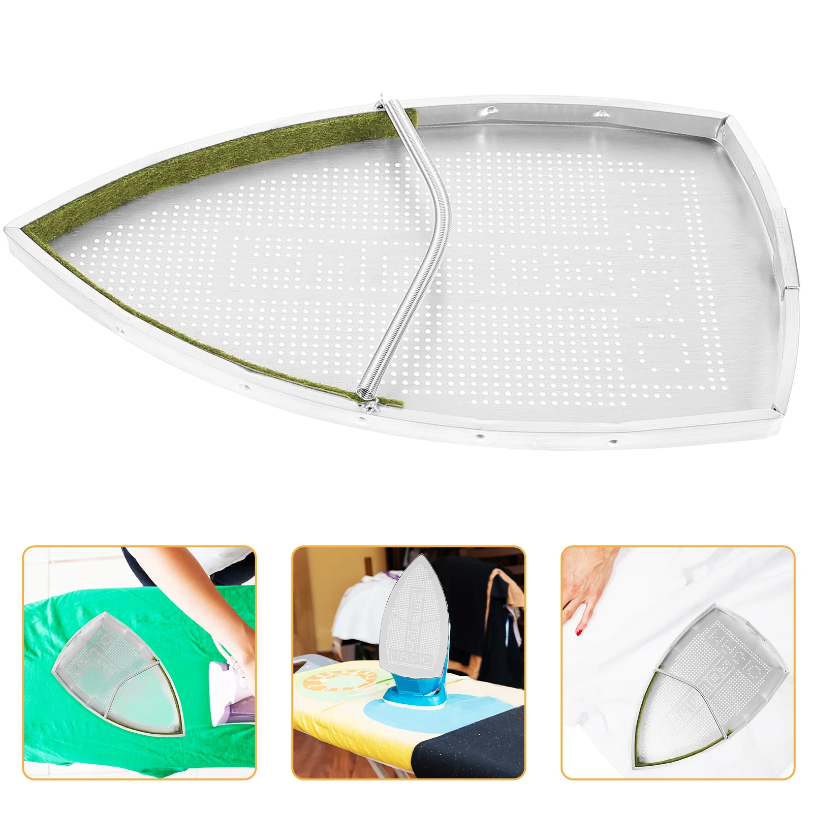 

Protective Stable Replacement Aluminium Convenient Ironing Accessories Ironing Shoe Cover Iron Shoe Cover Ironing Plate Cover
